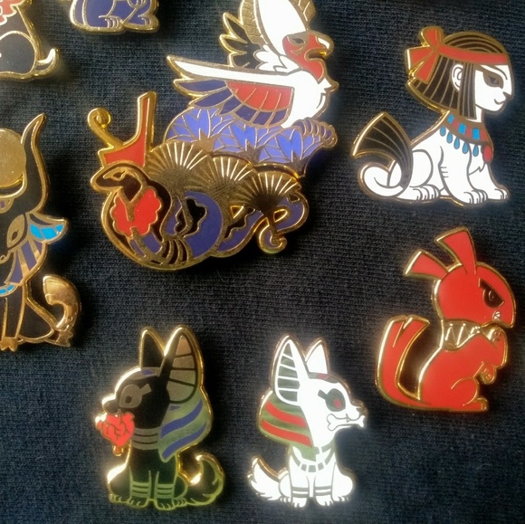 Egyptian Mythology Enamel Pins - Picture 5 of 5